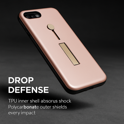 Slim Snap-on iPhone Case with Stand for Hands-Free Viewing