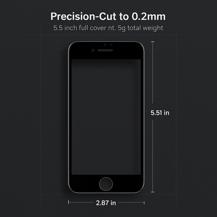 3D Curved Glass Full Cover Protector for iPhone