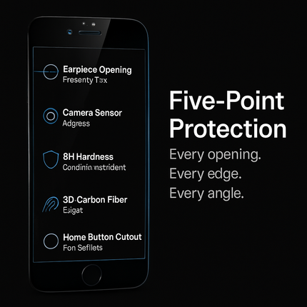 3D Curved Tempered Glass Full Cover Screen Protector for Apple iPhone 7 Plus