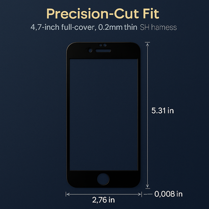 3D Curved Tempered Glass Full Cover Screen Protector for Apple iPhone 7