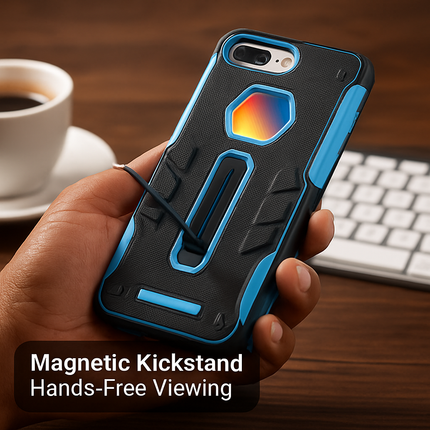 Rugged Case for iPhone 8 Plus - Durable Protection, Grippy