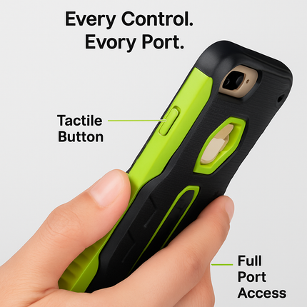 Rugged Case for iPhone 8 Plus - Durable Protection, Grippy