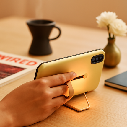 Finger Strap iPhone X Case with Kickstand