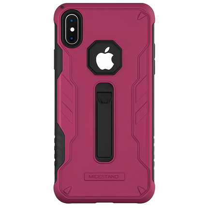 Rugged Phone Case for iPhone X with Kickstand