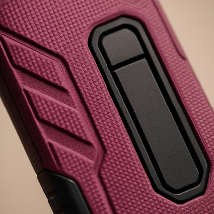 Rugged Phone Case for iPhone X with Kickstand