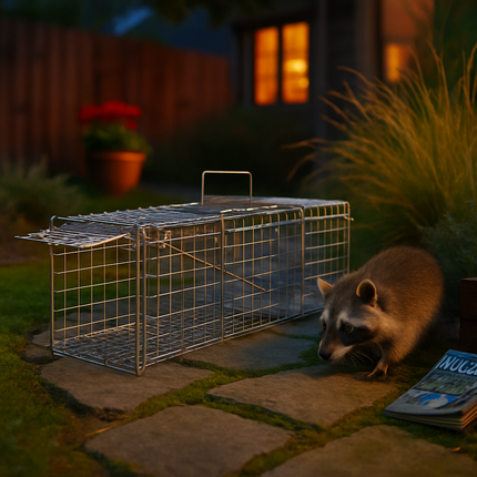 Cat Trap Cage: Humane Live Trap with Release