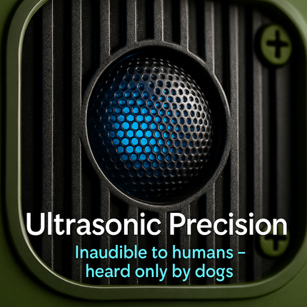 Ultrasonic Anti-Barking Device for Pets - Rechargeable