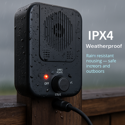 Ultrasonic Anti-barking Device for Indoor/Outdoor Dog Bark Control