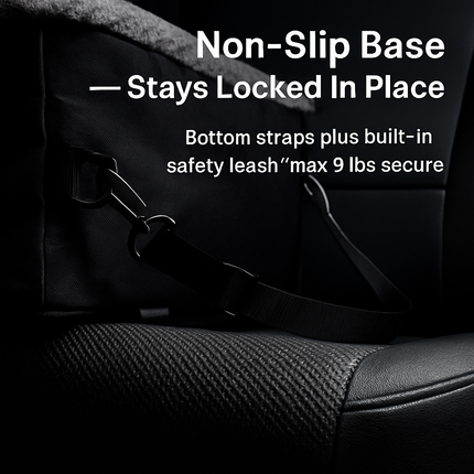 Small Dog Car Seat with Harness for Safe Travel