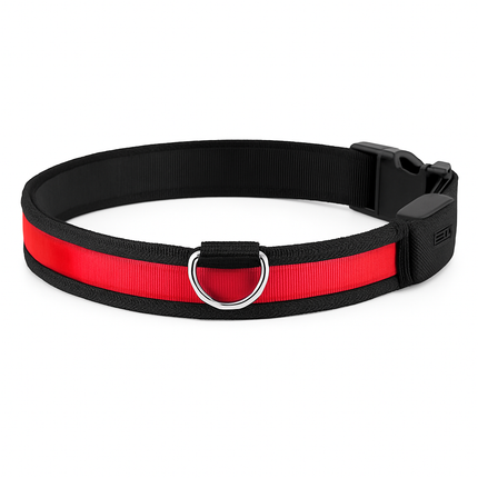 LED Dog Collar: Safety Light for Night Walks