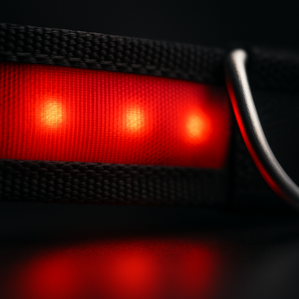 LED Dog Collar: Safety Light for Night Walks