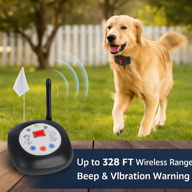 Wireless GPS Dog Fence System with Collar Receiver