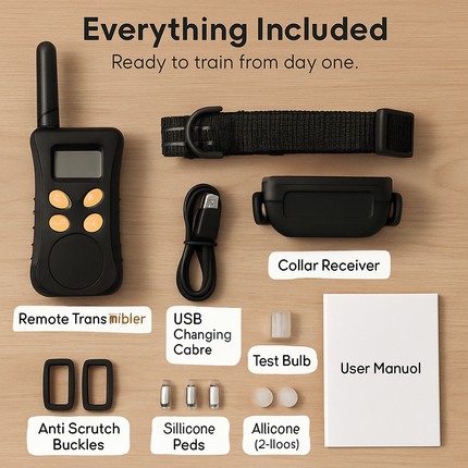 Dog Training Collar Waterproof Receiver for Dogs