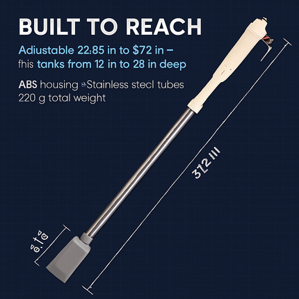 Multifunctional Aquarium Gravel Cleaner - Adjustable Tube