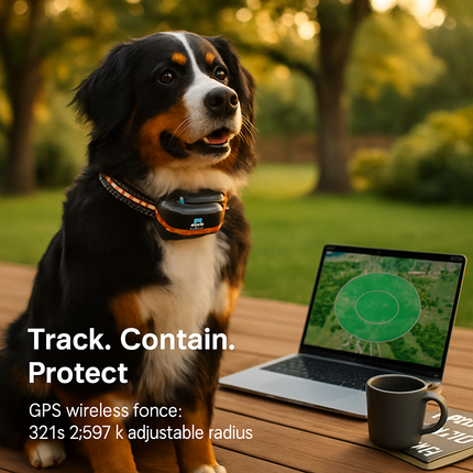 Dog GPS Fence Tracker Wireless Boundary Collar