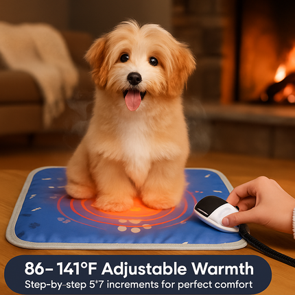 Pet Heating Pad for Dogs and Cats - Chew-Resist