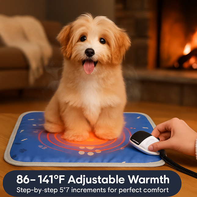 Pet Heating Pad for Dogs and Cats - Chew-Resist