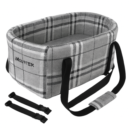Pet Console Car Seat with Storage Pocket