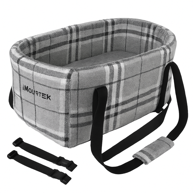 Pet Console Car Seat with Storage Pocket