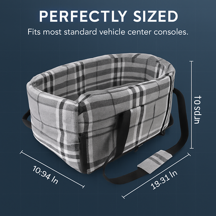 Pet Console Car Seat with Storage Pocket