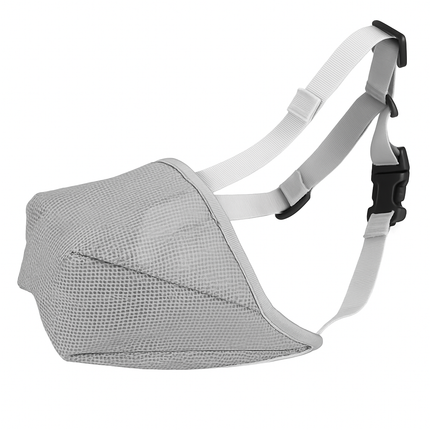 Pet Muzzle Mask: Soft Mesh, Adjustable Straps