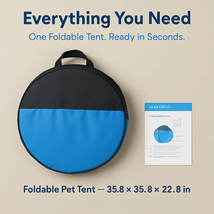 Foldable Portable Pet Tent Exercise Pen for Indoor Outdoor