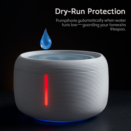 Pet Water Fountain for Cats - Quiet Flow