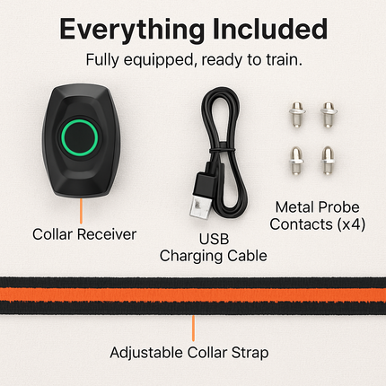 Waterproof Dog Training Collar with Receiver and Beep