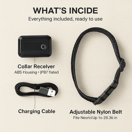 Dog Training Collar Receiver - Safe, Gentle Training Aid