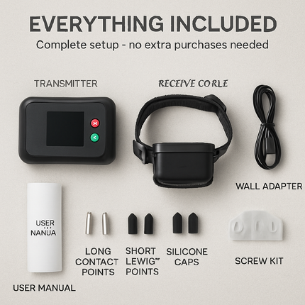 Wireless Dog Fence & Training Collar Pro