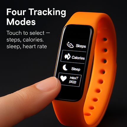 Fitness Tracker Activity Tracker Watch with Heart Rate Monitor IP67 Waterproof Smart Band Step Counter Calorie Counter Call & SMS Pedometer