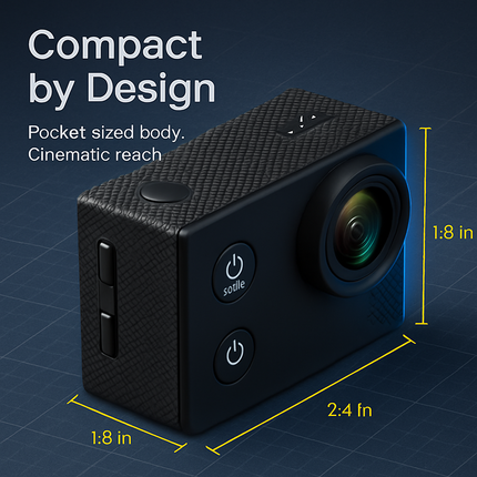 4K 6G+IR 170°Lens Action Camera