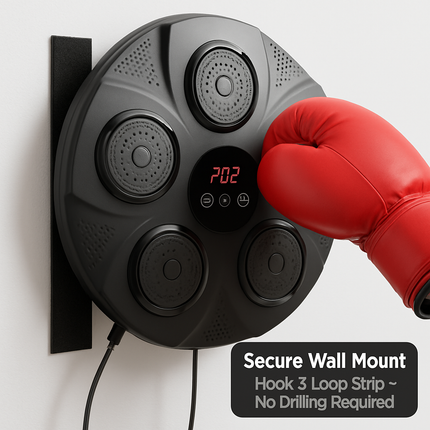 Boxing Wall Target Pad with Gloves for Home Training