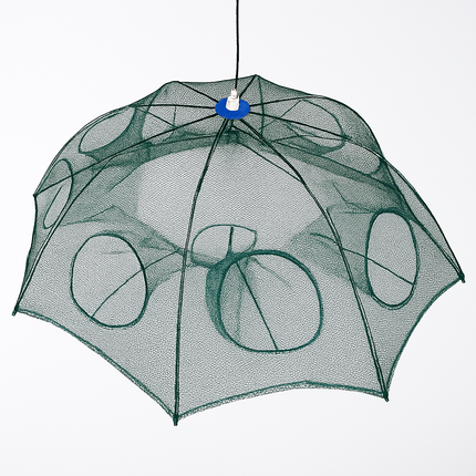 Foldable Fishing Bait Net Trap for Crab, Shrimp & Minnow
