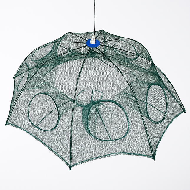 Foldable Fishing Bait Net Trap for Crab, Shrimp & Minnow