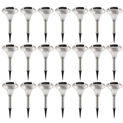 Solar Garden Lights Color Changing Pathway Lamps