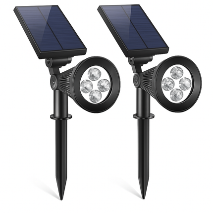Outdoor Solar Spotlight for Walls and Pathways