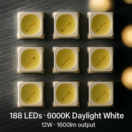 Outdoor Solar Lights with 188 LEDs & Motion Sensor