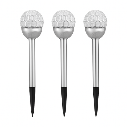 Outdoor RGB Ball Solar Garden Lights for Pathways