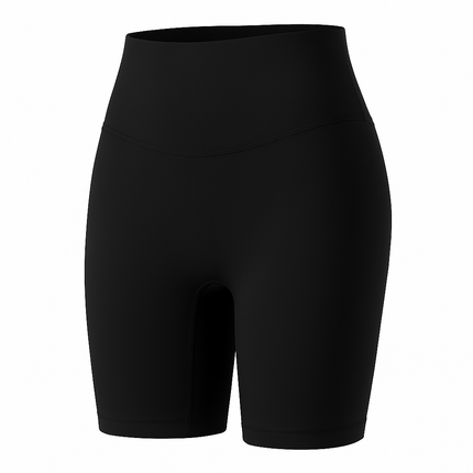 High-Waist Biker Shorts with Tummy Control for Workouts