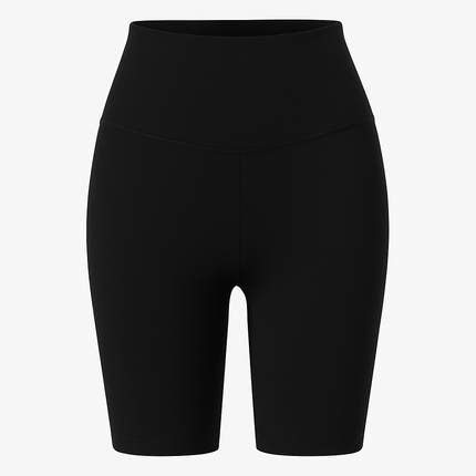 High-Waist Biker Shorts with Tummy Control for Workouts