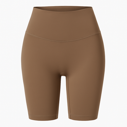 High-Waist Biker Shorts with Tummy Control for Workouts