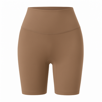 High-Waist Biker Shorts with Tummy Control for Workouts