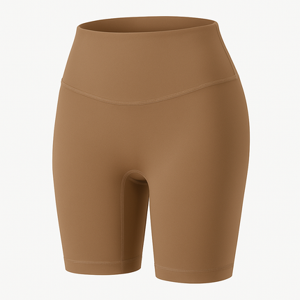 High-Waist Biker Shorts with Tummy Control for Workouts