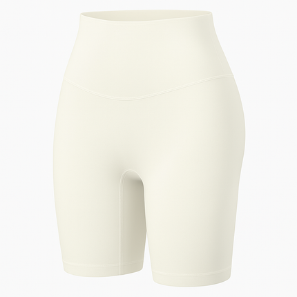 High-Waist Biker Shorts with Tummy Control for Workouts