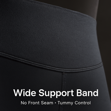 High-Waist Biker Shorts with Tummy Control for Workouts