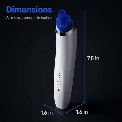 Blackhead Vacuum Extractor for Clear Pores and Acne