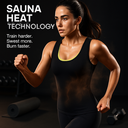 Body Shaper Sauna Vest for Workouts - Comfort Fit