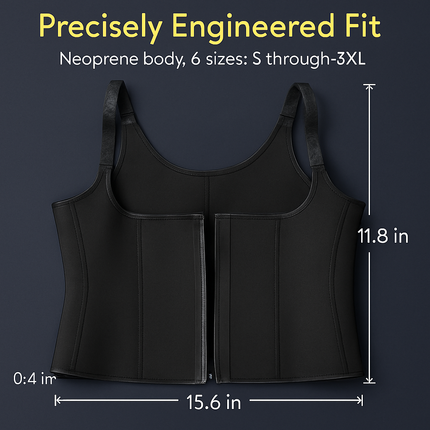 Zippered Waist Trainer Corset for Women Slimming - Support