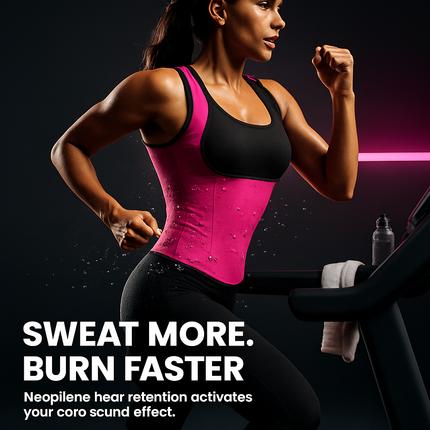 Body Shaper Sauna Vest for Workouts - Comfort Fit